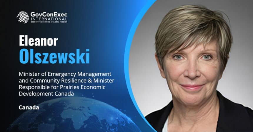 Eleanor Olszewski, minister responsible for PrairiesCan. Olszewski said the investment will support a more resilient economy