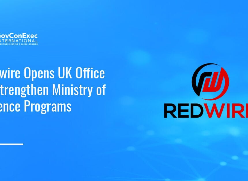 redwire-uk-office-ministry-defence-opening Redwire logo. Redwire has opened a new office in the U.K. to support the Ministry of Defence programs.