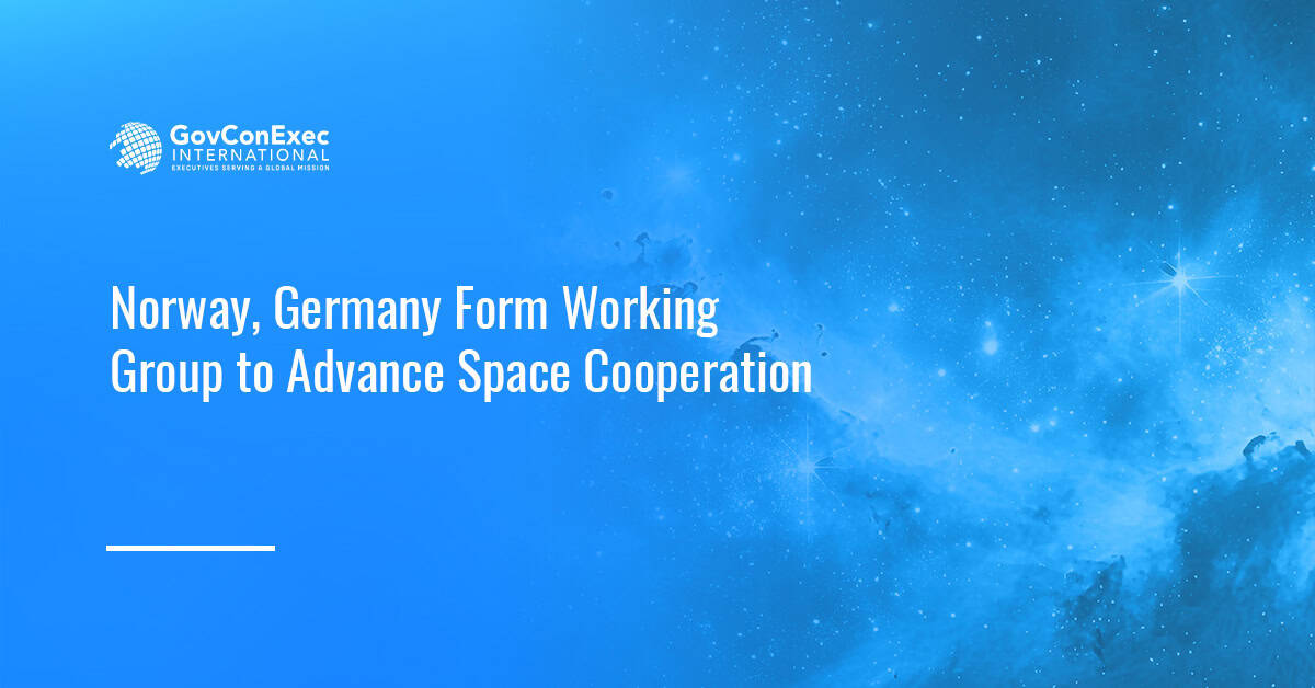 Norway, Germany Form Working Group to Advance Space Cooperation