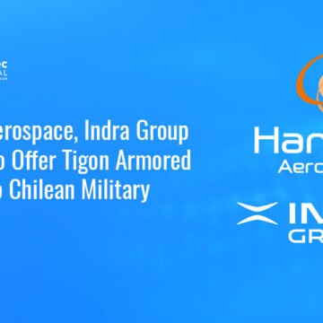 Logos of Hanwha Aerospace and Indra Group. Hanwha Aerospace and Indra Group recently signed an MOU
