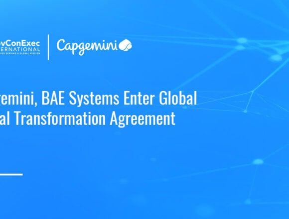 capgemini-bae-systems-tech-transformation-partnership Capgemini logo. Capgemini has signed multi-year digital transformation deal with BAE Systems.