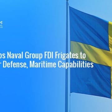 Swedish flag. Sweden has chosen Naval Group's FDI frigates to advance the country's air defense and maritime capabilities.