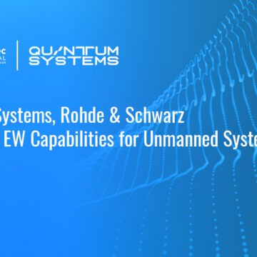 quantum-systems-rohde-schwarz-ew-uavs-partnership Quantum Systems logo. Quantum Systems and Rohde & Schwarz have partnered to integrate EW capabilities into unmanned systems.