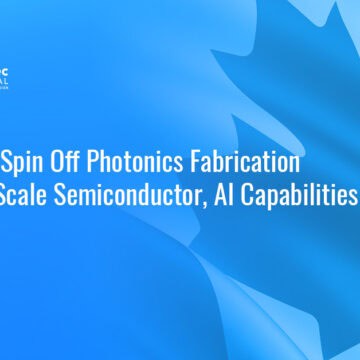 Canada flag. Canada will spin off the National Research Council’s photonics fabrication center into a commercial entity.