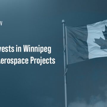Canadian flag. Canada has invested in three Winnipeg-based projects to enhance its defense industrial capacity.