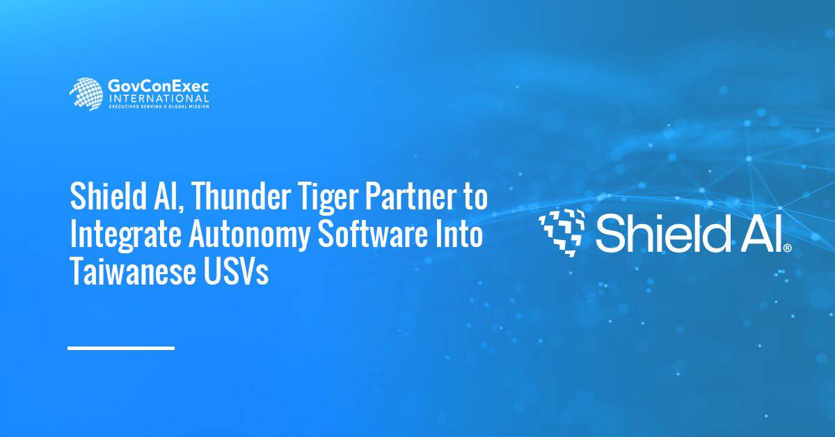 Shield AI, Thunder Tiger Partner to Integrate Autonomy Software Into Taiwanese USVs