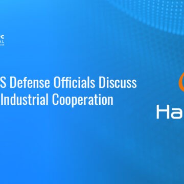 Hanwha logo. Hanwha Aerospace hosted a delegation of senior U.S. defense officials led by retired Adm. Harry Harris.