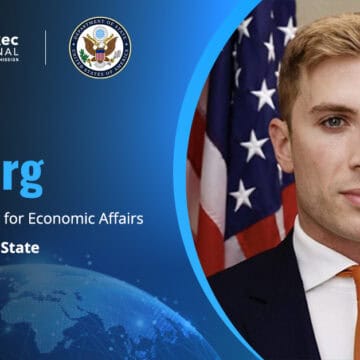 Jacob Helberg, under secretary ⁠of state for economic affairs. Helberg commented about Norway's decision to join Pax Silica