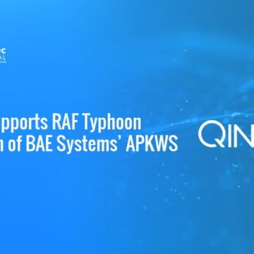 qinetiq-apkws-raf-bae-systems-typhoon-counter-drone QinetiQ logo. QinetiQ supported RAF and BAE Systems in integrating and testing APKWS on Typhoon aircraft for counter-drone op