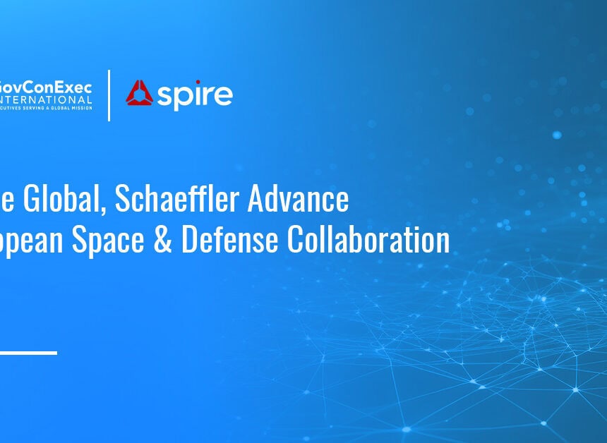 Spire Global logo. Spire Global and Schaeffler have partnered to advance European space and defense capabilities.