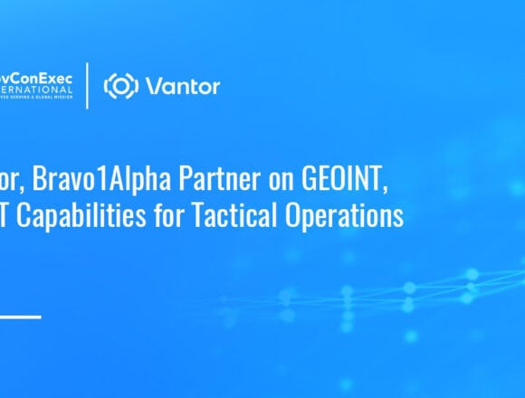 vantor-bravo1alpha-geoint-imint-collaboration Vantor logo. Vantor and Bravo1Alpha have teamed up on tactical GEOINT and satellite intelligence tools.