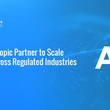 Anthropic logo. Tata Consultancy Services and Anthropic formed a global partnership to bring Claude to regulated industries.