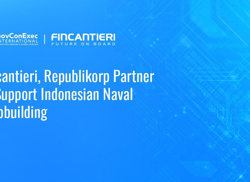 Fincantieri logo. Fincantieri and Republikorp have partnered to strengthen Indonesia’s naval shipbuilding capabilities.
