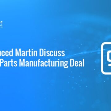GM logo. General Motors is negotiating with Lockheed Martin to manufacture components for weapons.