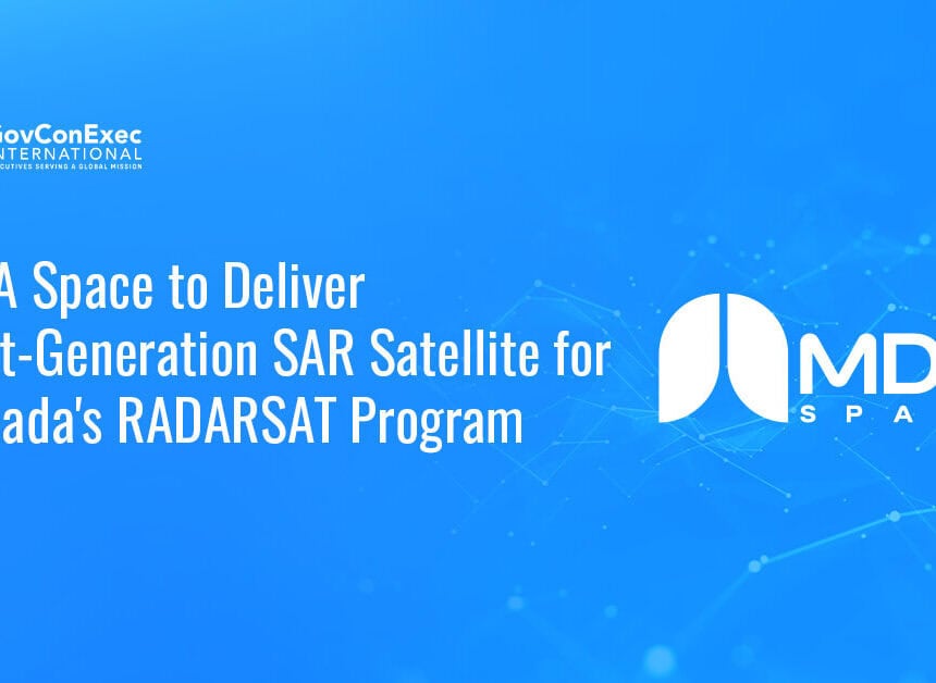 MDA Space logo. The Canadian Space Agency has awarded MDA Space a contract for a new SAR Satellite for Canada's RADARSAT.