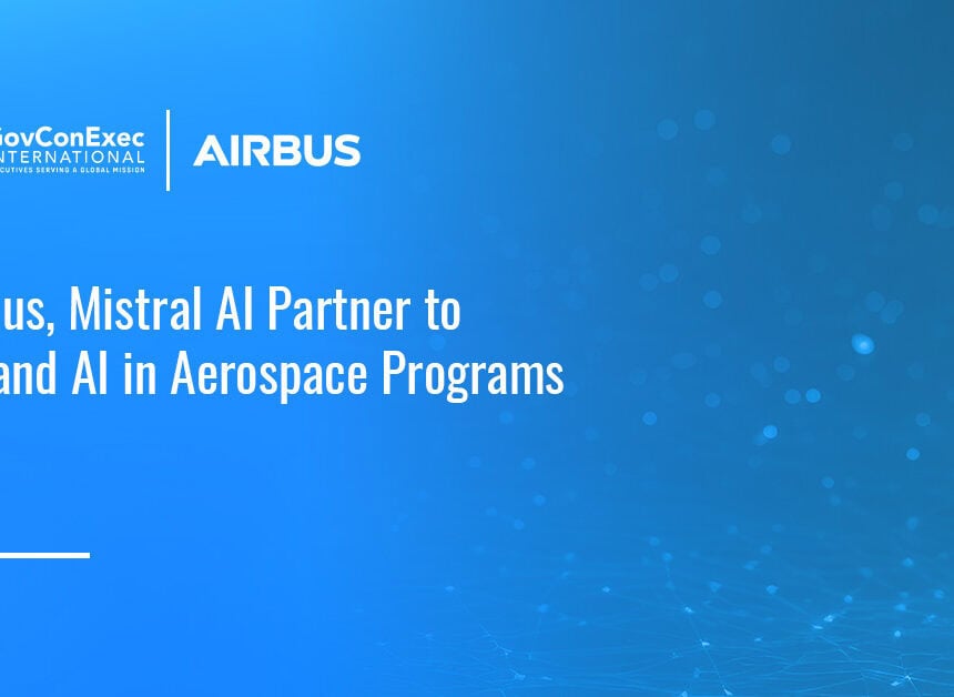 airbus-mistral-ai-aerospace-partnership Airbus logo. Airbus has partnered with Mistral AI to advance the integration of AI in aerospace programs.