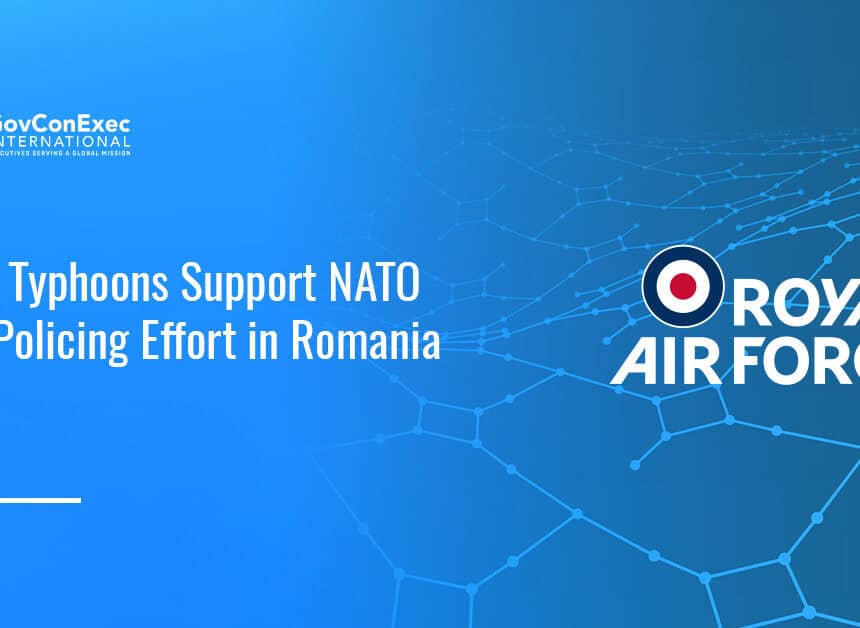 RAF logo. Operation Biloxi has placed RAF personnel in Romania to support NATO air defense missions through August.