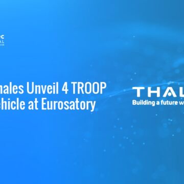 thales-4-troop-tactical-vehicle-eurosatory Thales logo. Renault Group and Thales unveiled 4 TROOP at Eurosatory 2026.