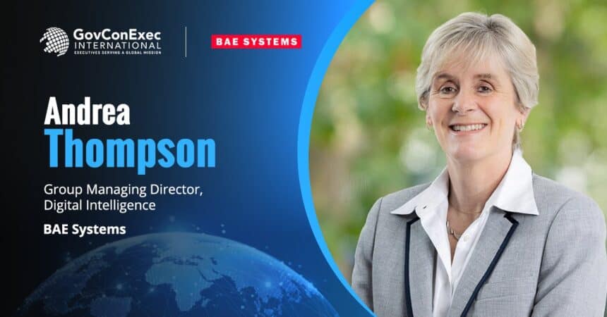 Andrea Thompson. The BAE Systems executive commented on the company's partnership with NEC to advance Japan's cyber defense.