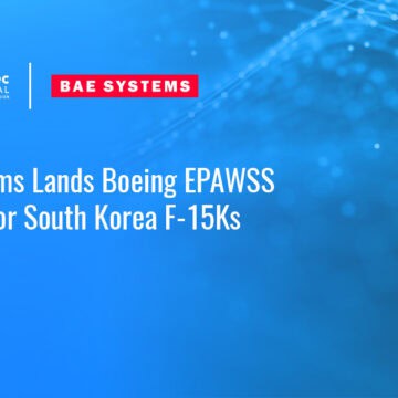 bae-systems-boeing-epawss-south-korea-f15k-contract BAE Systems logo. Boeing awarded BAE Systems a contract to supply EPAWSS electronic warfare systems for South Korea.