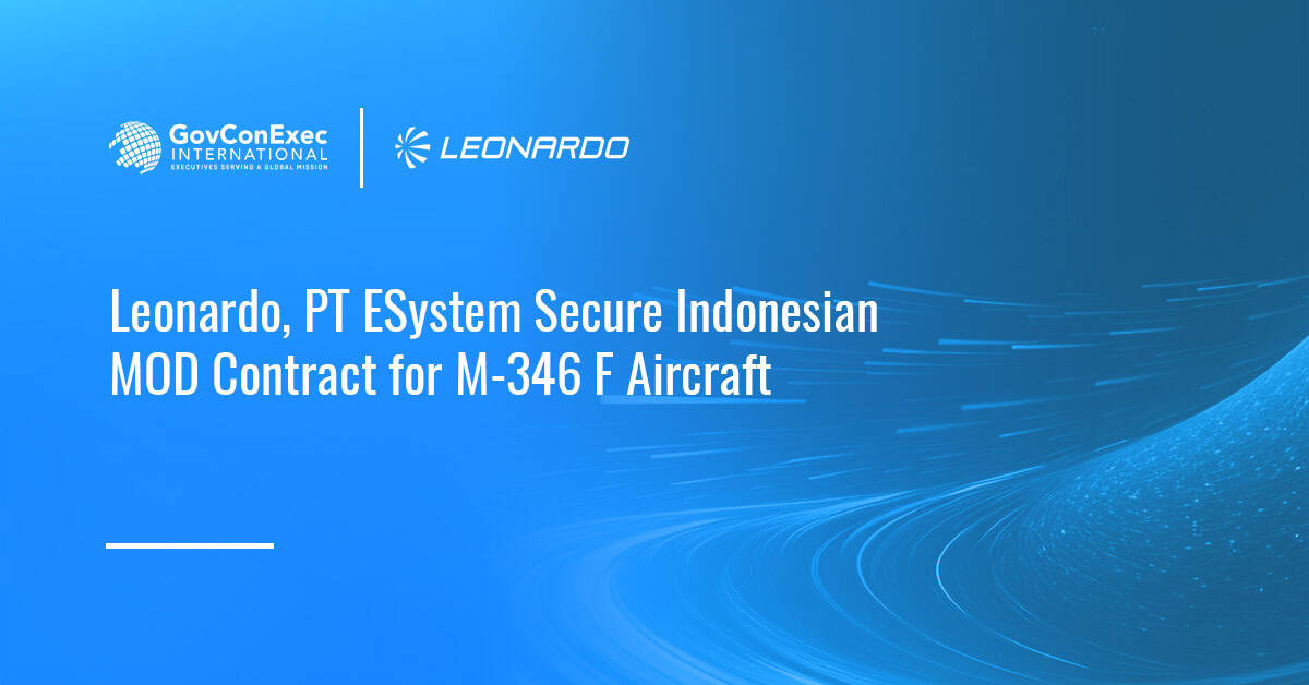 Leonardo, PT ESystem Secure Indonesian MOD Contract for M-346 F Aircraft