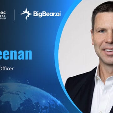 mcaleenan-bigbearai-pangiam-threat-detection-approval Kevin McAleenan. The BigBear.ai CEO discussed the Dutch approval secured by the company's Pangiam Threat Detection platform.