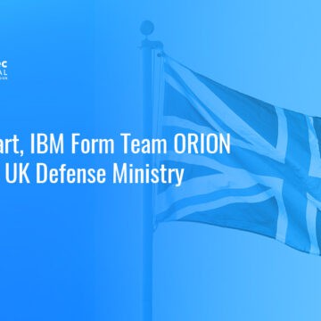 UK flag. KBR, Unipart and IBM have formed Team ORION.