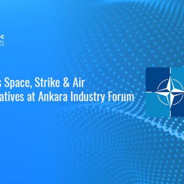 nato-ankara-forum-halo-counter-drone NATO logo. NATO allies unveiled new space, strike and air defense initiatives at the Ankara industry forum.