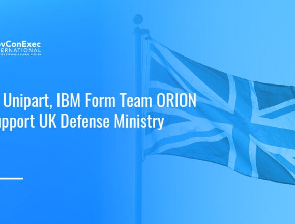 uk-mod-kbr-ibm-unipart-team-orion UK flag. KBR, Unipart and IBM have formed Team ORION.