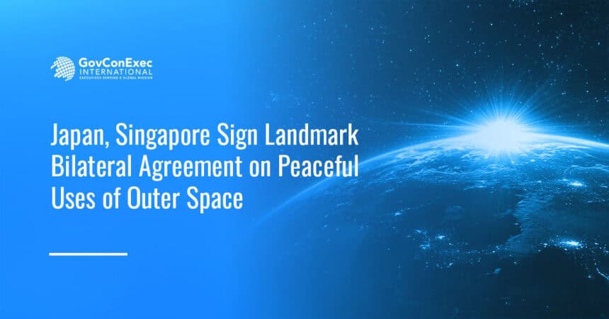 japan-singapore-jaxa-nsas-space-cooperation-agreement Japan's JAXA and Singapore's National Space Agency of Singapore have signed their first bilateral space agreement.