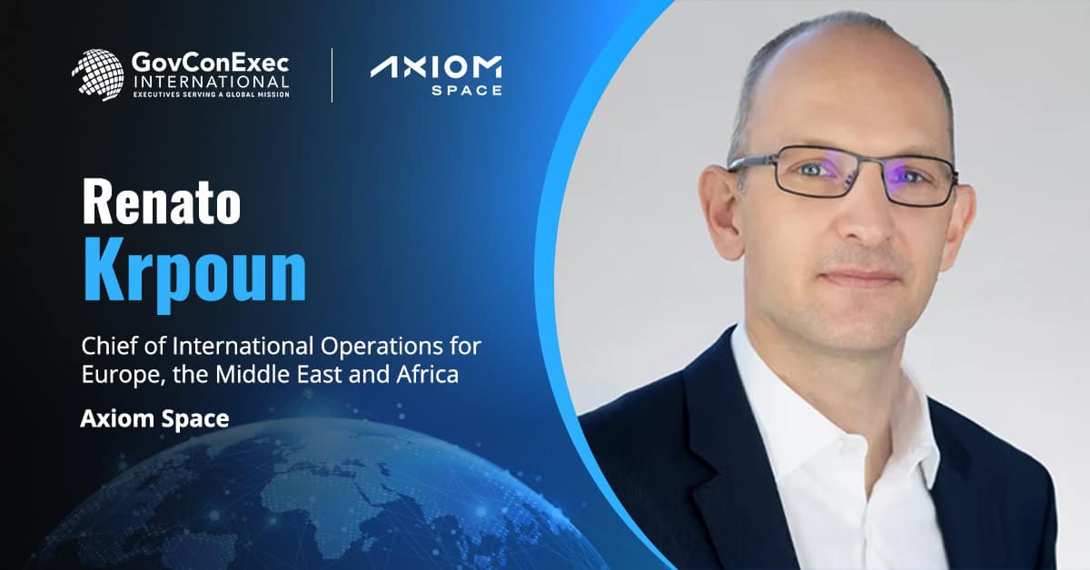 Renato Krpoun Named Axiom Space EMEA Operations Chief & Switzerland Subsidiary Head Renato Krpoun Named Axiom Space EMEA Operations Chief & Switzerland Subsidiary Head