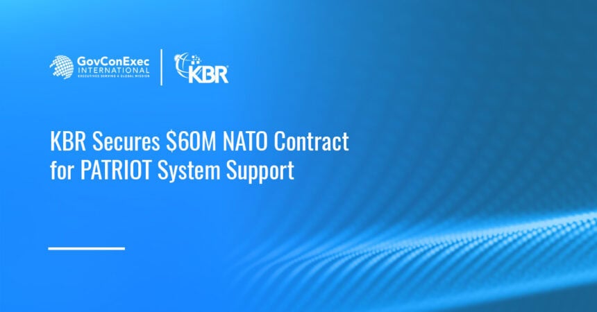 kbr-nato-patriot-system-support-contract KBR logo. NATO has awarded KBR a contract to provide support for the PATRIOT system.
