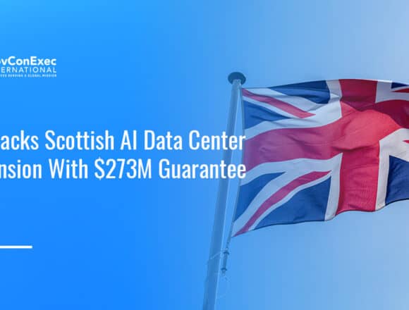 UK flag. DataVita secured a $405.8 million package to expand data center capacity at the Lanarkshire AI Growth Zone in the U.K.