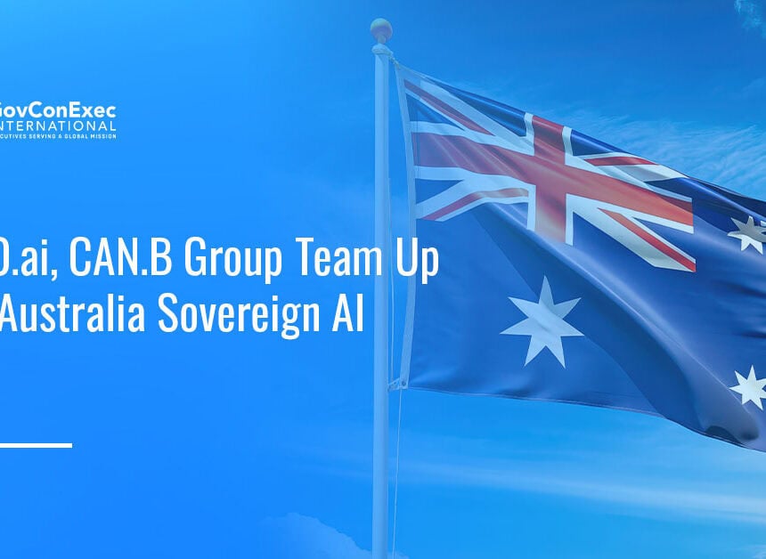 Australian flag. H2O.ai and CAN.B Group have partnered to help Australian government agencies deploy enterprise AI.