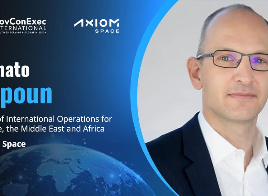 Renato Krpoun. Axiom Space has appointed Renato Krpoun as chief of international operations for EMEA.