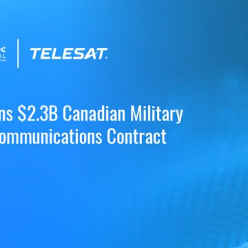 Canada awards Telesat a $2.3B contract to deliver the first phase of the Enhanced Satellite Communications Project–Polar.