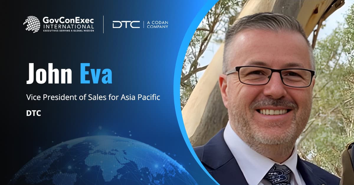 John Eva Named DTC VP of Sales for APAC John Eva Named DTC VP of Sales for APAC
