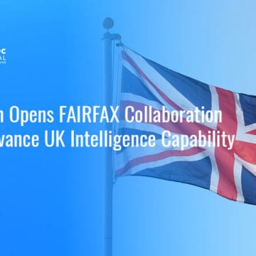 U.K. flag. The U.K. government has opened the FAIRFAX Collaboration Hub at RAF Wyton, uniting Defence Intelligence and four industry partners.