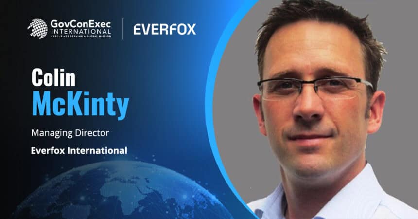 Colin McKinty. Everfox has named Colin McKinty as managing director of its international business.