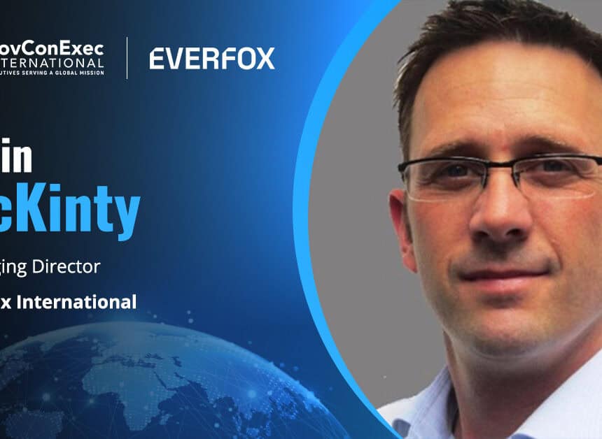 colin-mckinty-everfox-managing-director-appointment Colin McKinty. Everfox has named Colin McKinty as managing director of its international business.
