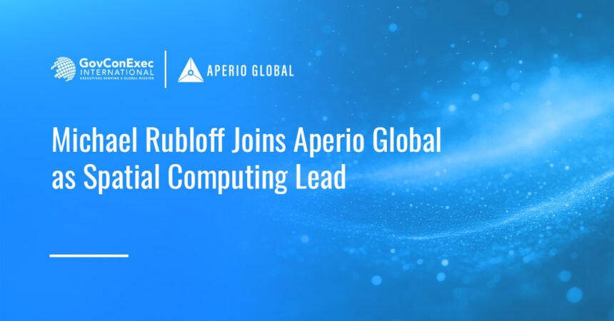 aperio-global-spatial-computing-lead-appointment Aperio Global logo. Aperio Global has appointed a new global lead for spatial computing and visualization.