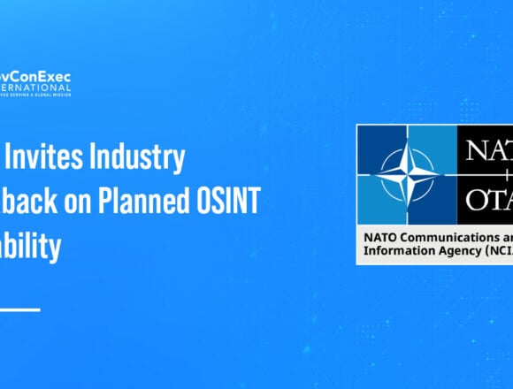 ncia-osint-capability-industry-feedback NATO Communications and Information Agency logo. NCIA has launched pre-competitive market engagement for a planned OSINT capability.