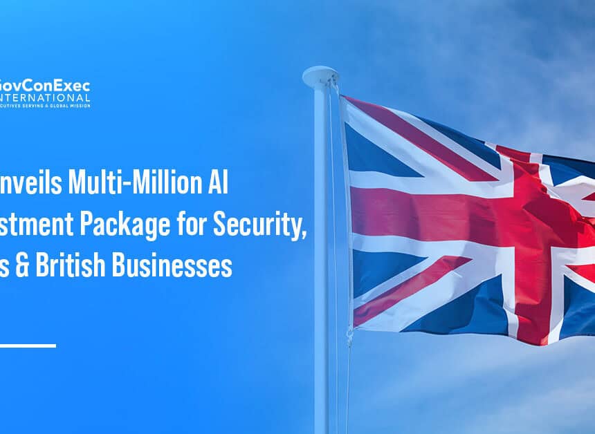 U.K. flag. The U.K. government has unveiled plans for a multi-million AI investment package.